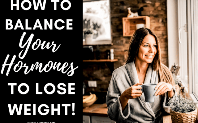how to balance your hormones to lose weight
