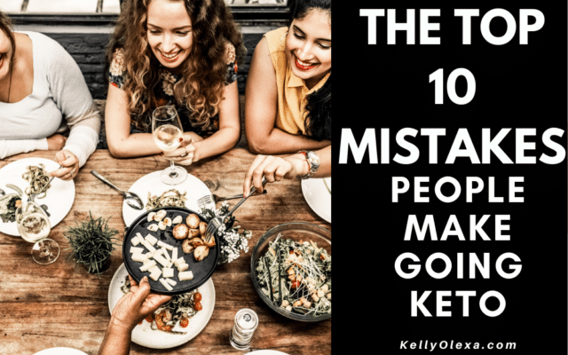 top 10 keto mistakes