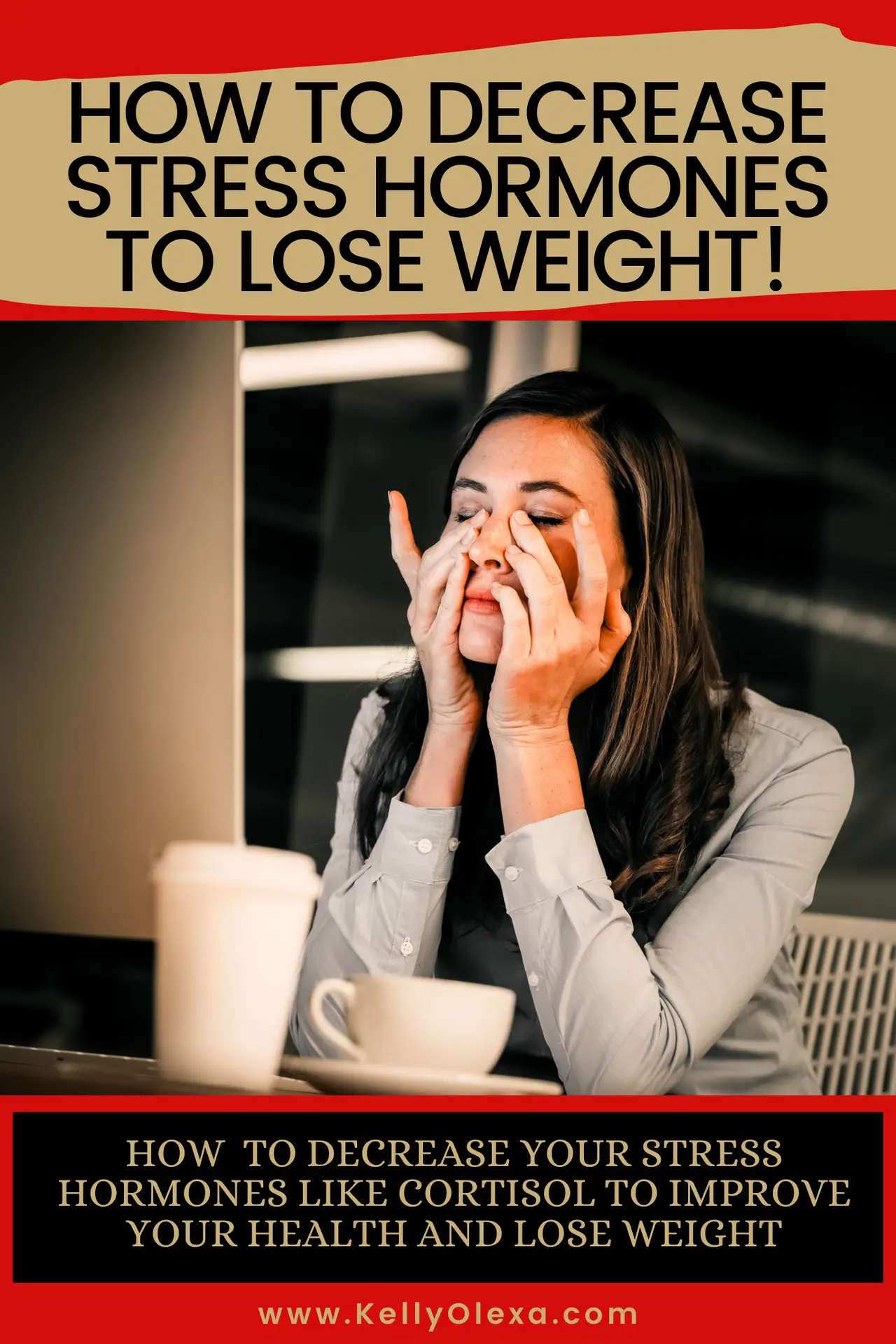 how to decrease stress hormones to lose weight