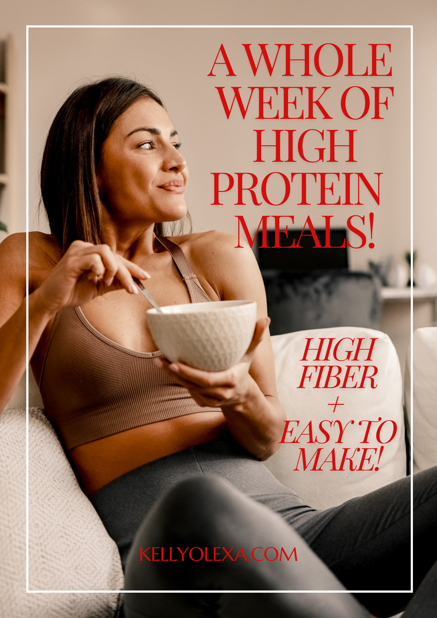 High Protein Meals For One Week eBook